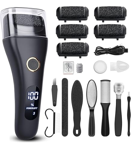 Amazon.co.jp: Electric Foot File Callus Remover, Rechargeable